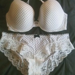 Body by Victoria bra + panty set